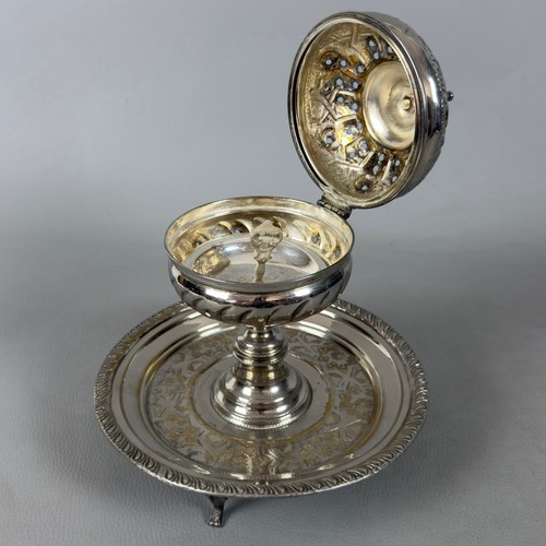 Ancien encensoir laiton - , argent