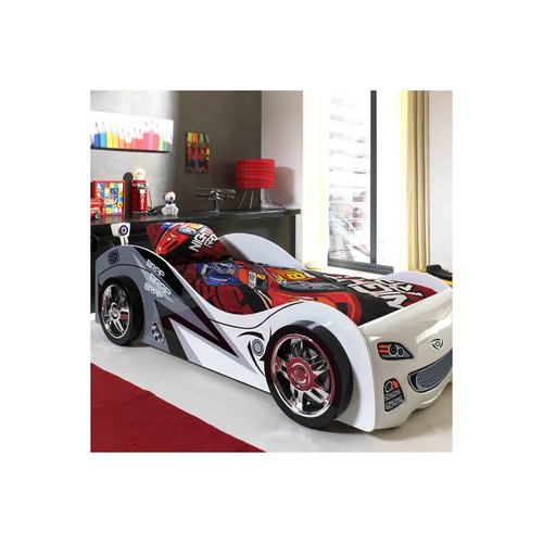 Lit enfant voiture brap - lit, "brap"