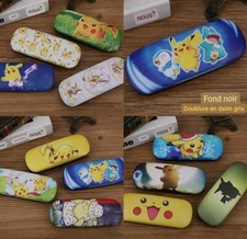 Pokemon Etui A Lunette Pikachu Housse De  Protection Verre Cadre Myopie 