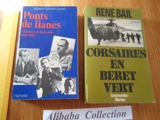 LOT 2 BOOKS Indochina Liana Bridges CORSAIR LEAGUES BAIL WAR BOOK