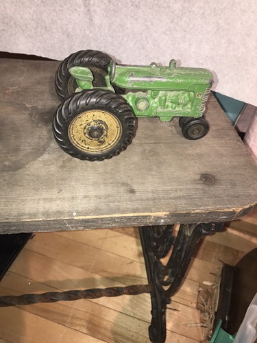 Antique toy tractor john - toy,