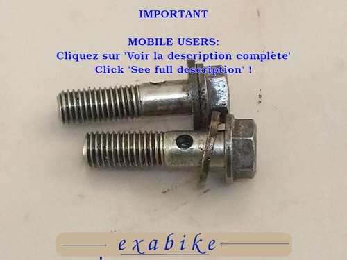 Raccords banjo huile - d'huile, pour