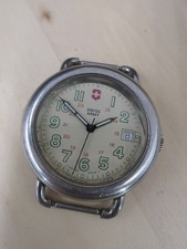 Victorinox Swiss Army Calvary Men's Watch Delta Field Date Quartz SS Wristwatch 