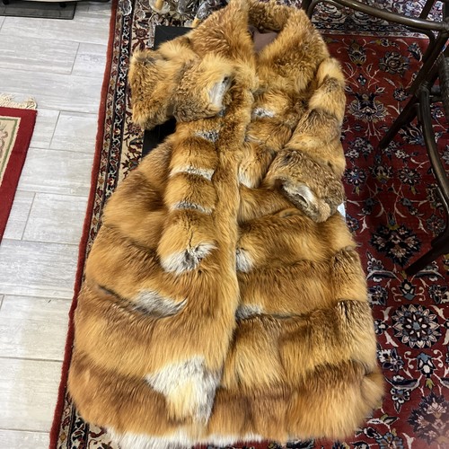 Manteau fourrure renard - manteau,