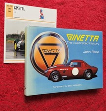 GINETTA The illustrated History by JOHN ROSE Foreword BOB WALKLETT 1983 FIRST ED