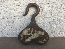 Ancienne poulie double en