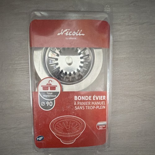 Nicoll bonde évier ø90 - bonde,
