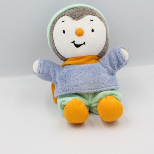 Doudou tchoupi bleu vert - doudou,