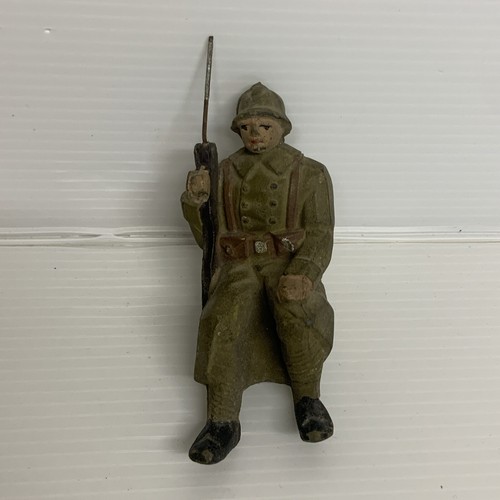 Jouet ancien soldat passager