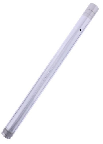 Tube rehausse fourche chrome - rehausse,