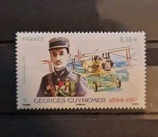 Timbre France poste aérienne 2017 YT PA 81  Neuf**. Georges Guynemer