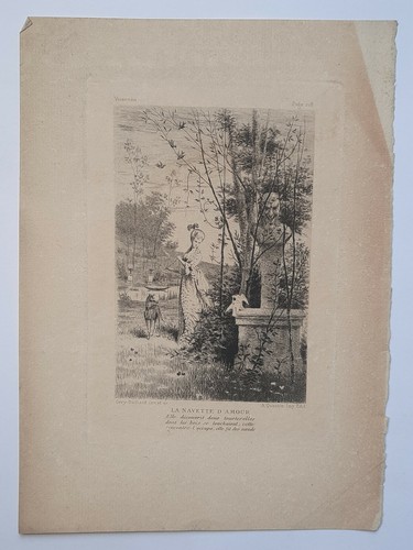 Navette amour eau forte - navette,