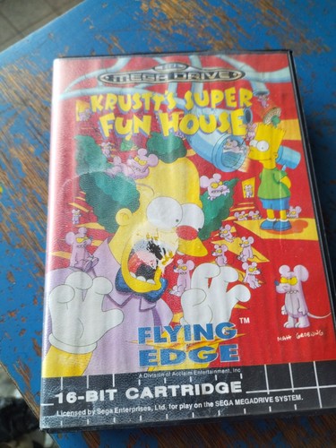 Jeux mega drive krusty super - jeux, krusty's