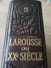 Dictionnaire Larousse du XXe siècle, T. 5 - N-Riz, 1932 EO - Relié d'éditeur. BE
