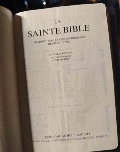 Sainte bible traduite par - sainte,