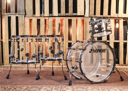 Sonor sq2 ray acrylic drum - sonor,