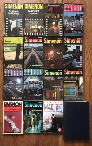 Georges simenon lot livres - simenon,