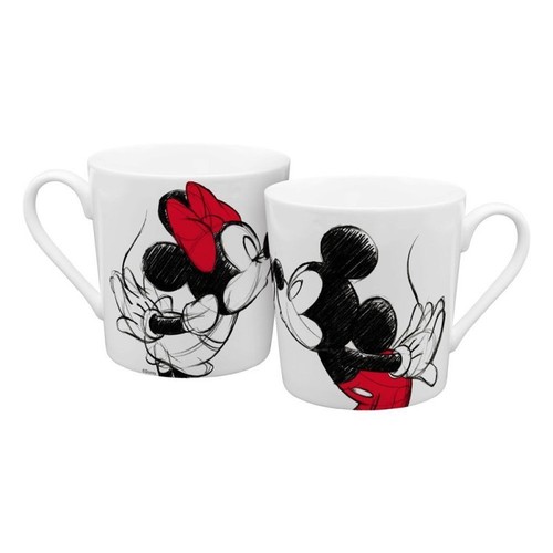 Mug mickey minnie kiss - mickey, sketch