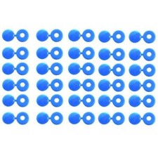 CAPUCHONS CACHE RIVETS BLEUS