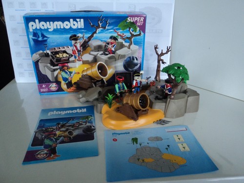 Playmobil vintage pirates île - playmobil,