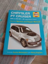 Chrysler PT Cruiser Petrol 2000-2009 Haynes Owners Workshop Manual Hardly used