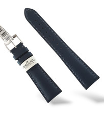 Cinturino Morellato En Cuir Bleu