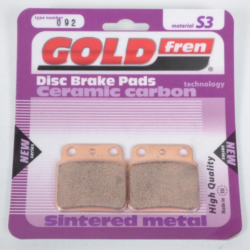 Plaquette frein gold fren - de,