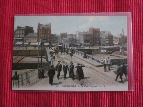 Old postcard cherbourg - old,