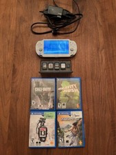 ? PS Vita Blanc Original + 5 Jeux Inclus! L'Évasion à Portée de Main ?
