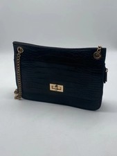 Sac bandoulière noir effet