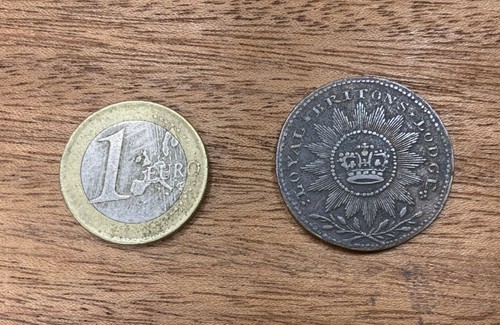Jeton franc maçon loyal - franc, maçon,