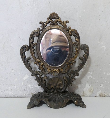 Ancien miroir table psyché - de,