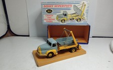 VINTAGE DINKY TOYS #38A UNIC MULTI DUMP TRUCK GOOD CONDITION IN ORIGINAL BOX bm