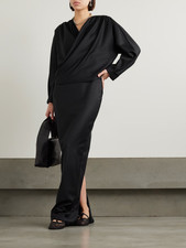 Beare Park..Australia..Gathered Wool Wrap Top in Ivory!