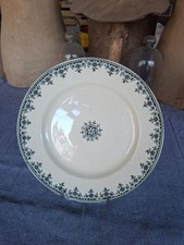 Ancien petit plat de présentation HB &cie terre de fer   27.7  cm