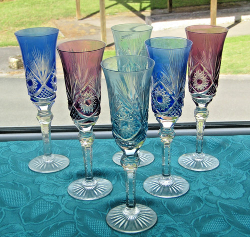 Flutes champagne coloré - flutes,