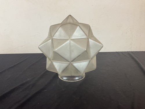 Lustre globe obus tulipe - , verre