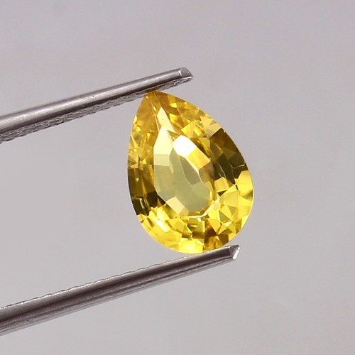10x7 aaa saphir jaune - jaune, de