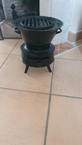 Mini poêle bois charbon - à,
