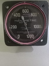 Old pressure gauge brand Badin 1950s