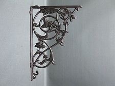 Étagère Console Murale Support D'étagère Crochets En Fonte 32 Cm X 22 Cm Angle