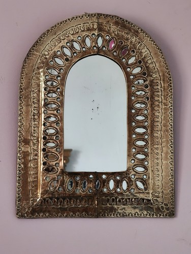 Petit miroir doré style - de,