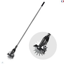 BARAYSTUS Bord rotatif de roue, lame rotative, bord de pelouse manuel latéral, 