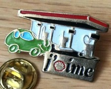  pin's lapel pins vintage OIL PETROLEUM GASOLINE (+for sale) SHELL pump version 2