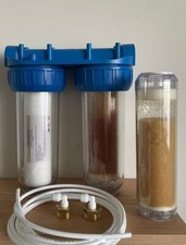 3/4 RESIN WATER PURIFIER FILTER CONTAINER WATER SCALING AND IMPURITIES 