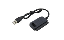 Câble adaptateur USB 2.0 vers IDE SATA pour disque dur 2,5 3,5 HDDs SSD IDE