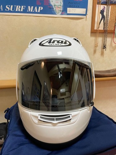 Arai full face helmet white - arai,