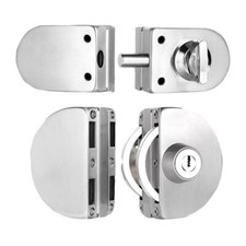 Serrures de porte double vitrage haute durabilité adaptées pour 10 épaisseur