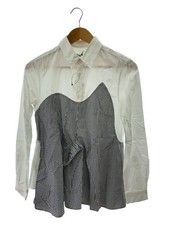AALTO Cotton Shirt Long Sleeve White Size 36 Used