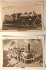 * 2 FICHES ATLAS * TRAINS
